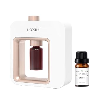 Amazon | LOXIM アロマディフューザー水なし ネブライザー式
