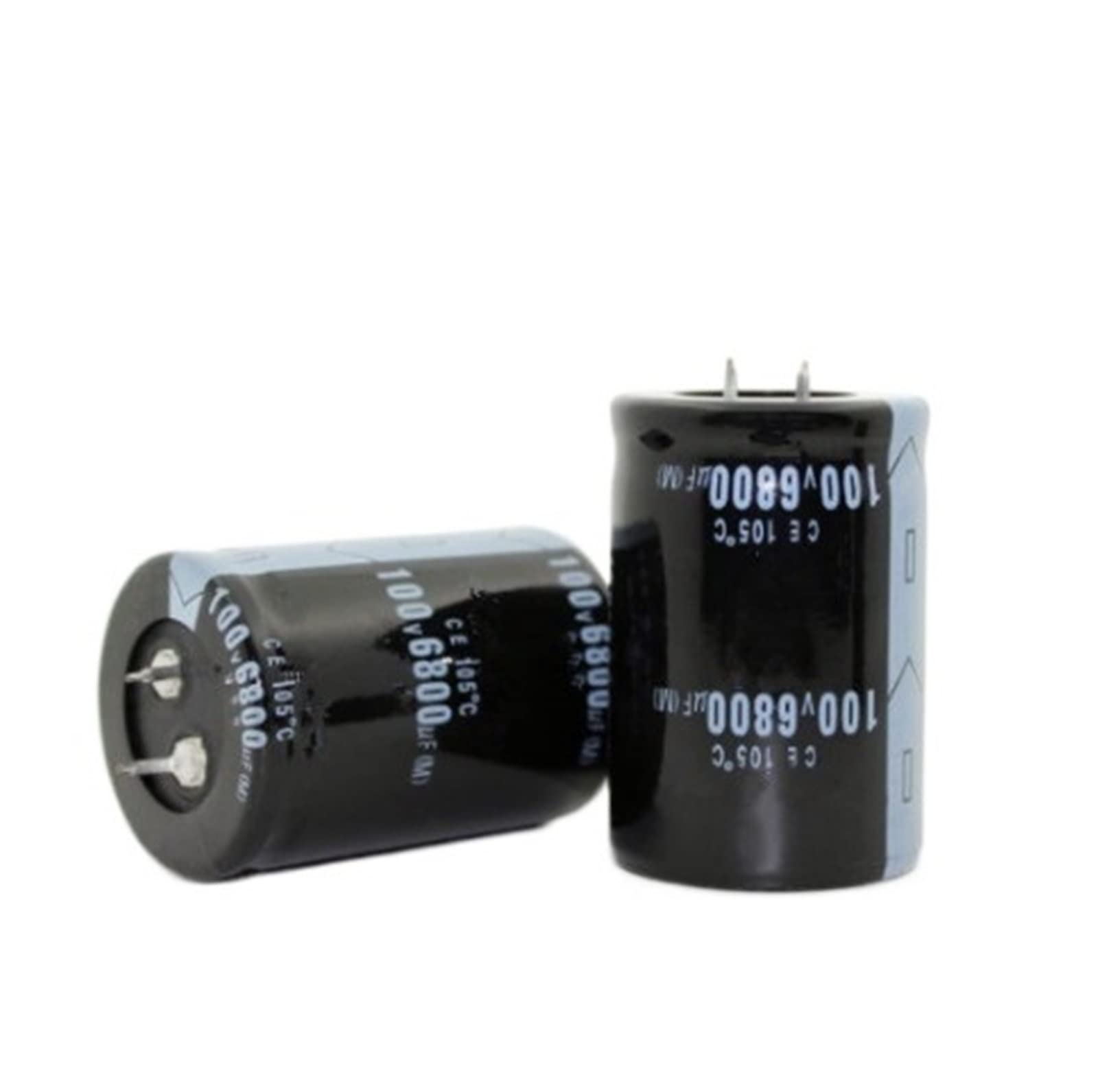 Condensateur 6800uF 100V radial par 20 pièces pour filtrage audio et alimentation