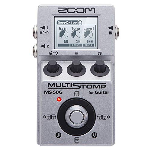 【未使用、新品同様】ZOOM MS-50G+ マルチエフェクター Zoomが人気マルチエフェクターシリーズの新製品『MS-50G+