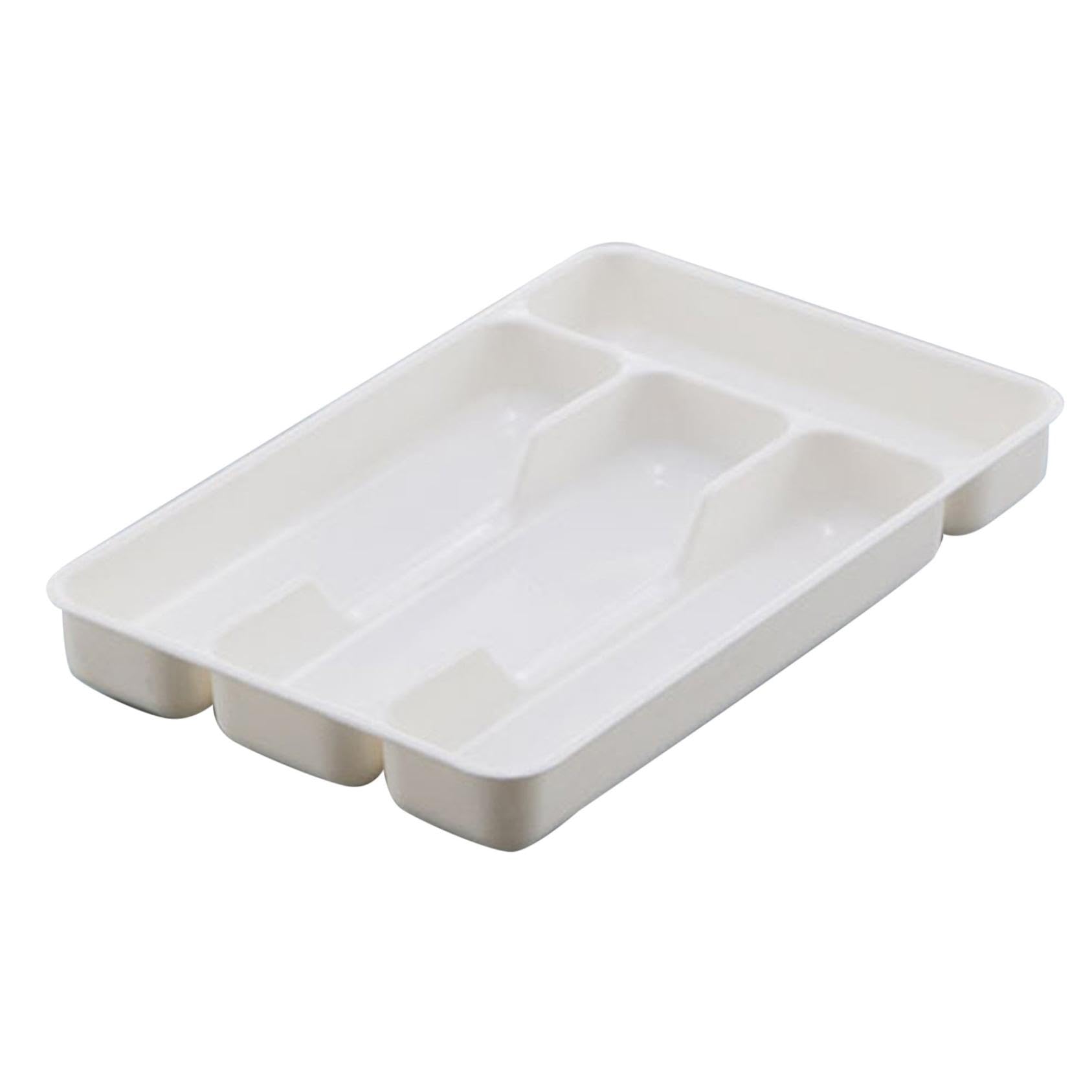 Générique Range Couverts Pour Tiroir, Organisateur Couverts Tiroir Cuisine Rangement Ustensiles Bac De Rangement Couvert Pour Cuillères Fourchettes Couteaux Vaisselle, 4 Compartiments (A