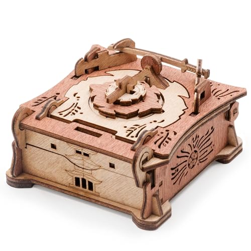 Image of iDventure Samurai Chamber, Money Puzzle Box for Adults, Box for Cash Gift | Samurai Brain Teaser, Japanese Puzzle Box, Money Gift Box, Birthday Gift for Men, Puzzle Box for Cash Gifts, Escape Room Box