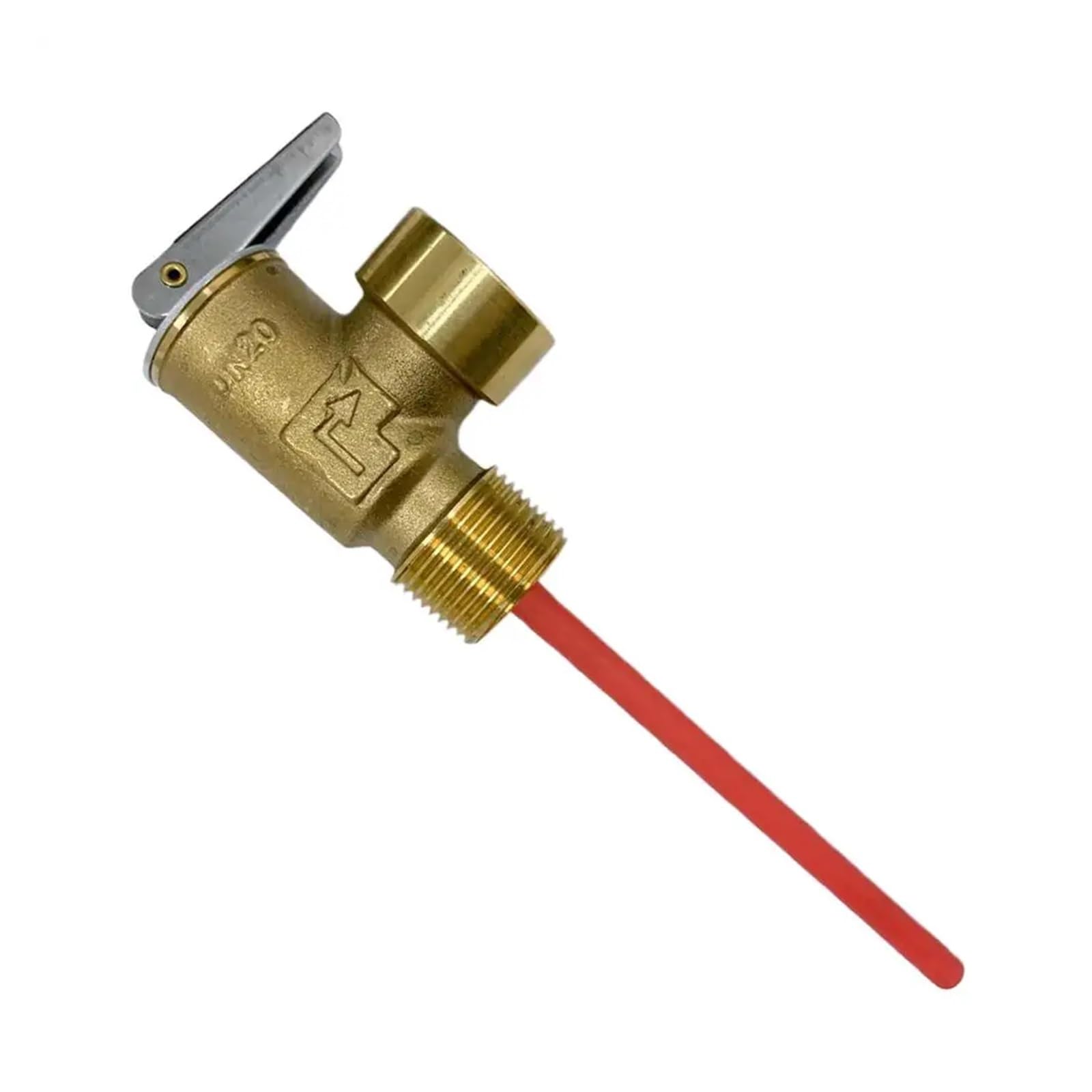 Pressure Relief Valve Temperature Pressure Relief Valve Hot Water Tank Safety Accessories with Extended Probe for Water heaters and Tanks for Water(DN20)