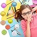 100 Pieces Smile Face Glod Coins, Colorful Plastic Reward Coins, for School Teacher Rewards and Behavior Incentives. Inscription Reading “I was Caught Being Good” on One Side