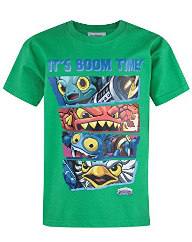 Official Skylanders Trap Team Boom Time Kid's T-Shirt (9-10 Years)