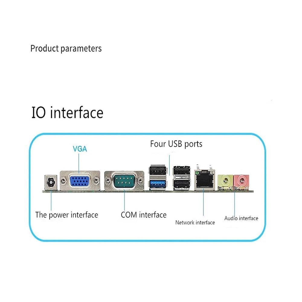 15,6 pulgadas Cajón Portamonedas Caja Registradora,Sistema integrado,Terminal TPV con impresora y 10 rollos de papel,teclado e impresora para oficinas y restaurantes,i5
