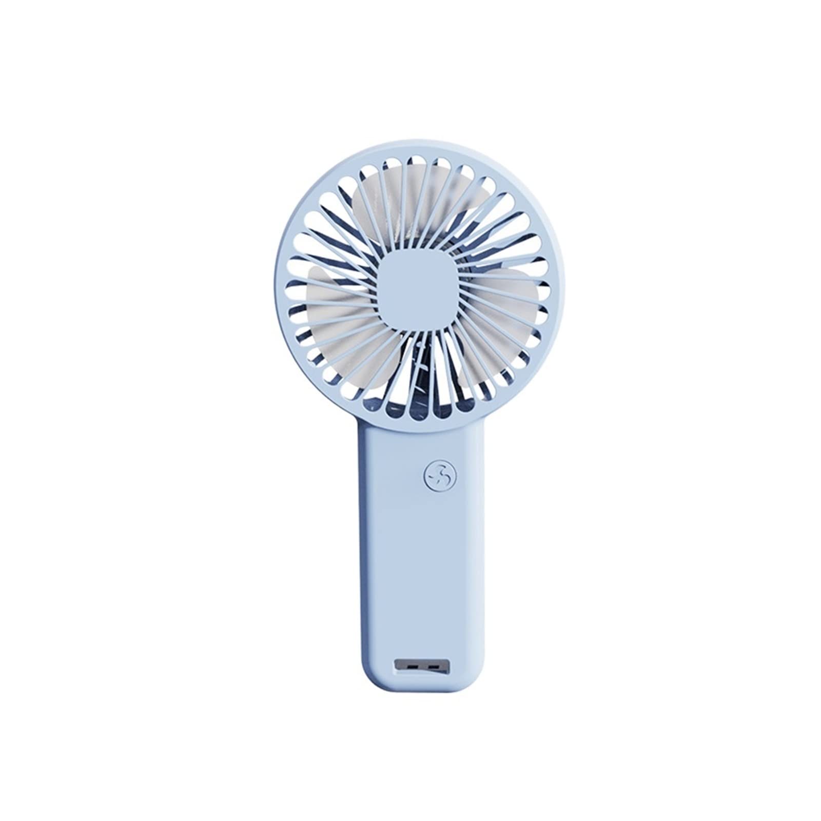 Ventilateur portable mini ventilateur USB Feng Shui bleu 3 vitesses