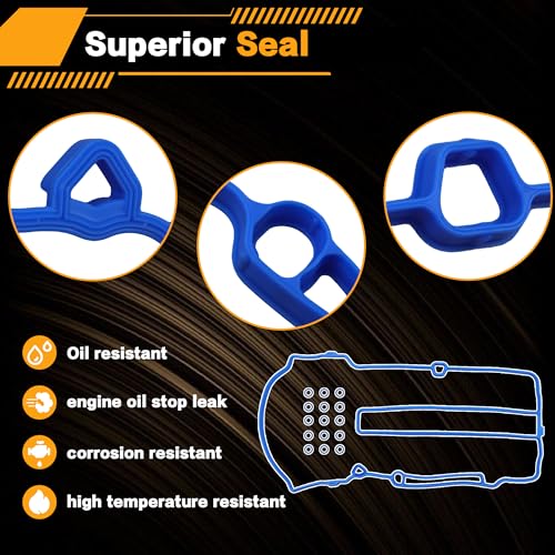Image of VS50807R Valve Cover Gasket Set for Chevrolet Cruze,Sonic,Trax,Volt, Cadillac ELR,Buick Encore 1.4L