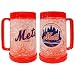 New York Mets Crystal Freezer Mug