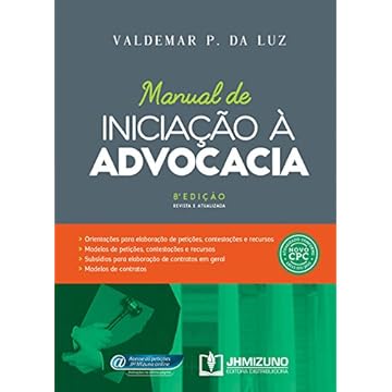 Capa do livro Manual de Iniciação à Advocacia