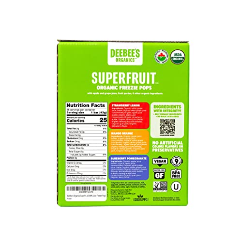 Deebee'S Organics Classic Superfruit Freezie Pops thumb #8