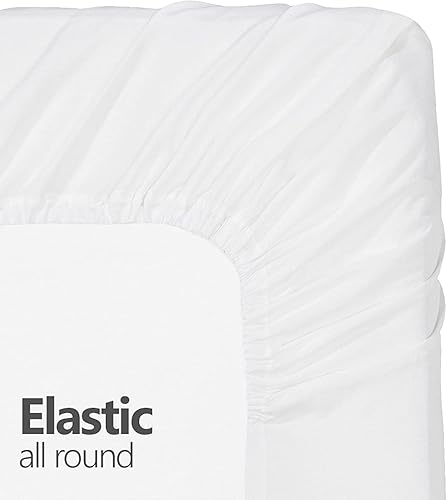 Miniatura 4 de snowhomes Juego de sábanas de tamaño individual de 800 hilos y 4 piezas transpirable de alta calidad, sábanas de 100% algodón de fibra larga con