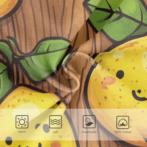 KLL Wood Lemons Toddler Boy Comfort Briefs Cute Children Undies3