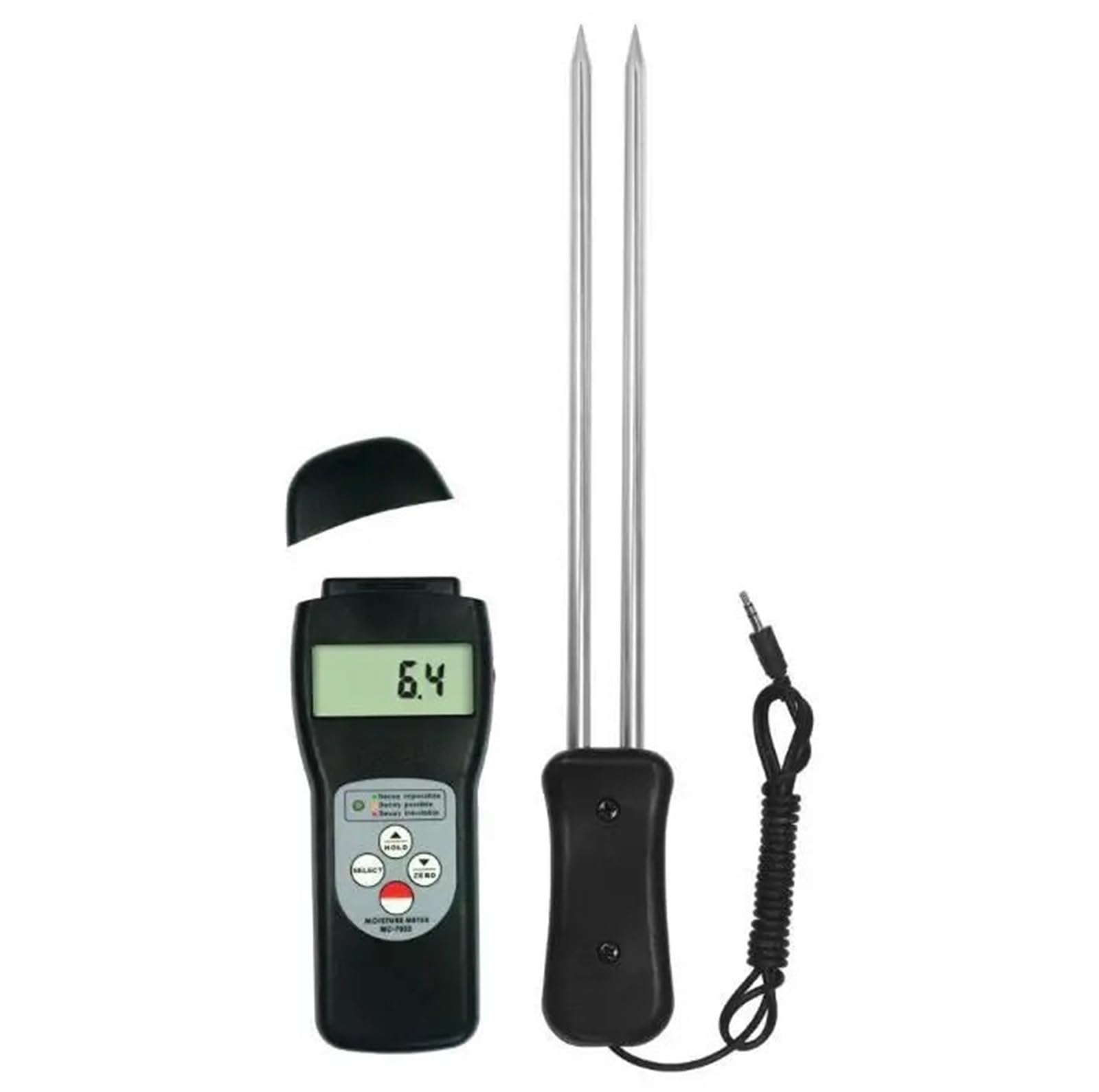 JVDDI MC-7825 Home Portable Express Moisture Meter MC-7825G Grain Moisture Meter(7825G)