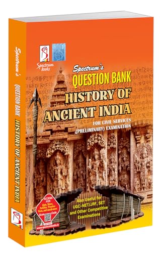 Image of Question Bank History of Ancient India 2026 | Spectrum Books Edition 2026 For Civil Services Preliminary Examination