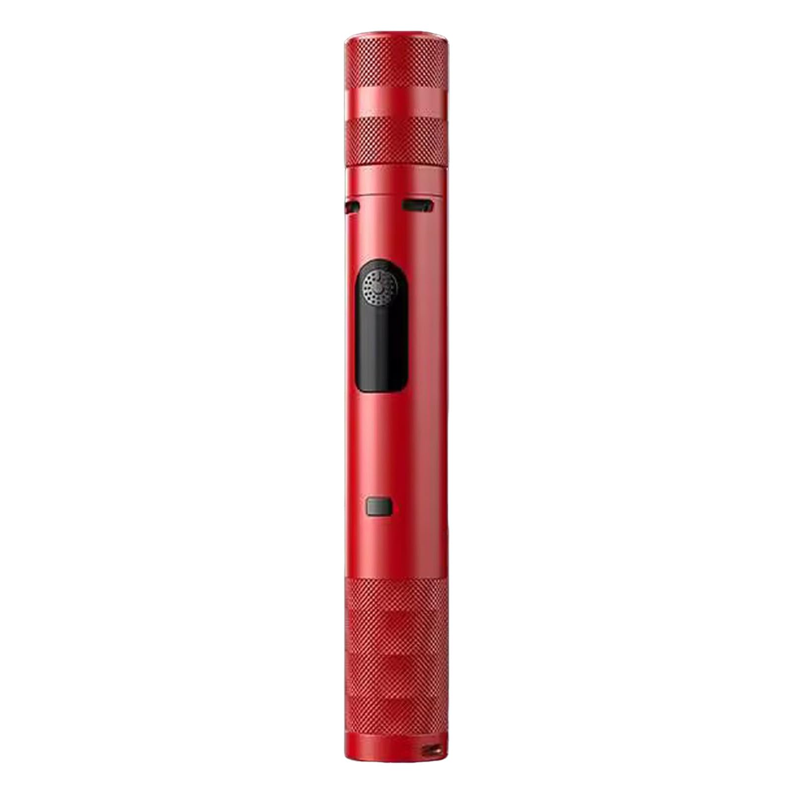 2026 High Intensity Rechargeable Stun Flashlight with LED for Outdoor Emergency Camping and Travel Use (Red, One Size)