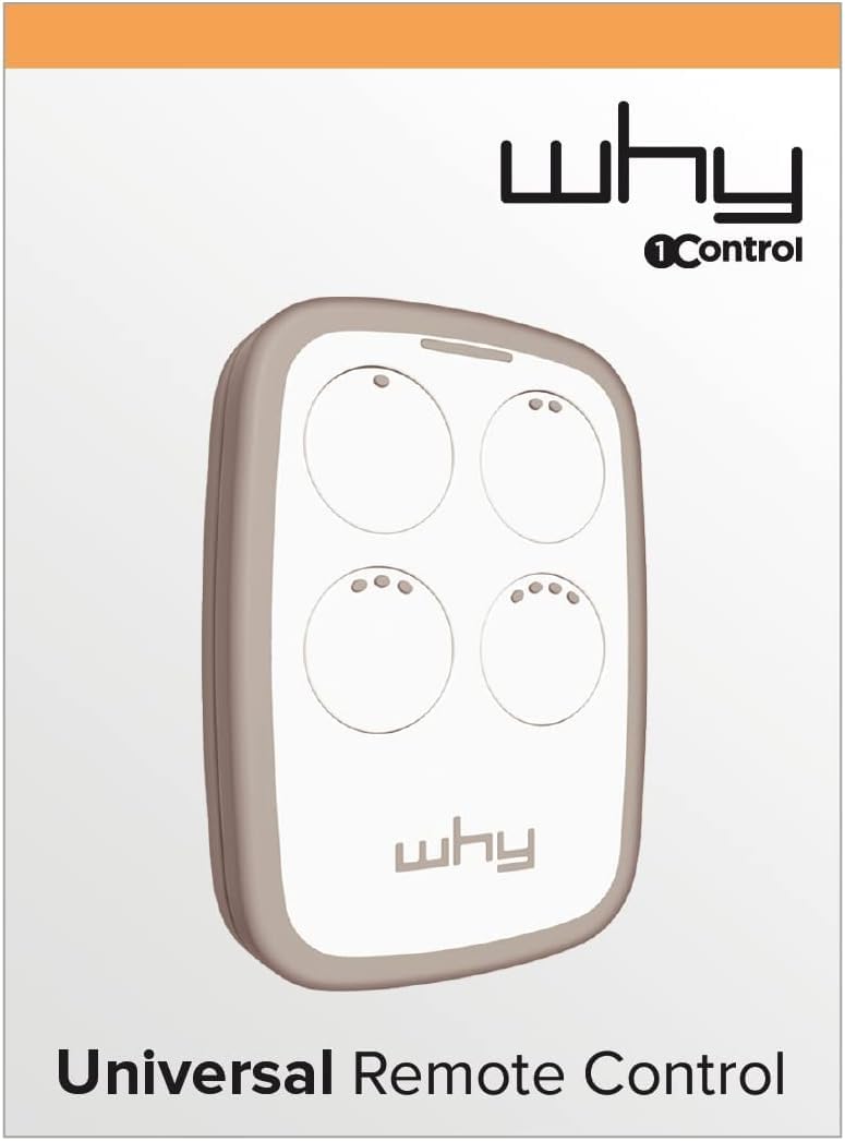 SOLO WHY - 1 telecomando universale per raggruppare 4 telecomandi
