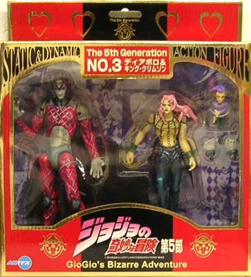 ジョジョ 5部　ディアボロ ＆ キング・クリムゾン　コトブキヤ ARTFX 3 ジョジョ 5部 ディアボロ ＆ キング・クリムゾン コトブキヤ