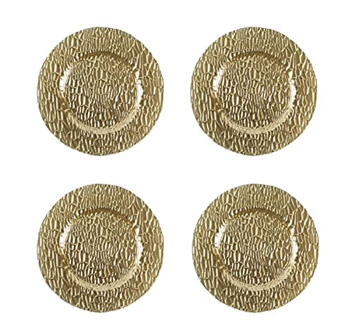 Platos de carga Frankford juego x4 13" dorado miniatura 2