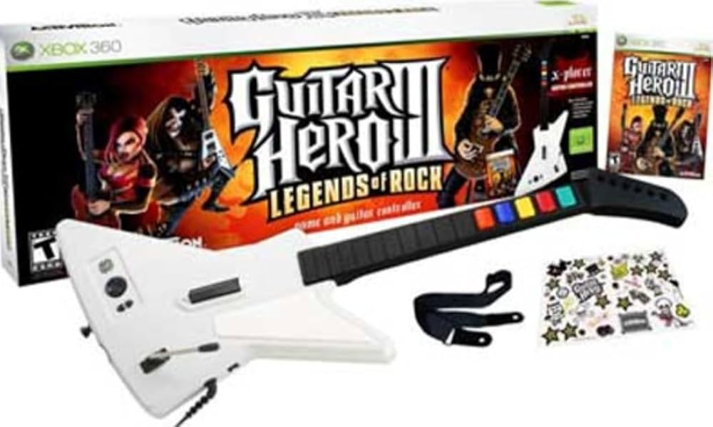 Xbox360 - xbox360★GUITAR HERO 3 LEGENDS of ROCK Amazon.com: Guitar Hero 3 Legends of Rock for Xbox 360, Game