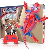 FirYawee Wall Climbing Remote Control Chameleon, Remote Control Robot Kids Toys, 360Β° Rotating RC Stunt Car with Light, Rechargeable RC Robot Toys for 3-12 Year Old Boys Kids