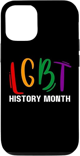 iPhone 1212 Pro LGBT History Month Lesbian Gay Bisexual Transgender Holiday Case