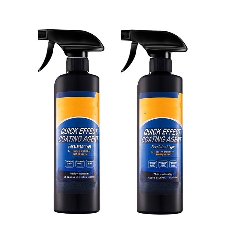 SOPAMI Car Coating Spray | Quick Effect Coating Agent | Car Paint Shine & Surface Protection Spray | Water-Repellent Finish | Multi-Surface Use | (400Ml)