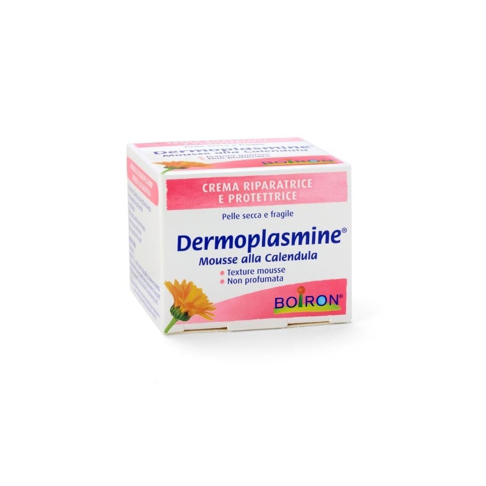 Boiron Dermoplasmine Mousse à la Calendula Réparatrice et protégée, 20 g