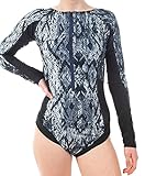 brunotti boards b.v Manica lunga costume da bagno Brunotti – Calypso Swimsuit Costume, Donna, Calypso Swimsuit, Soir, 38