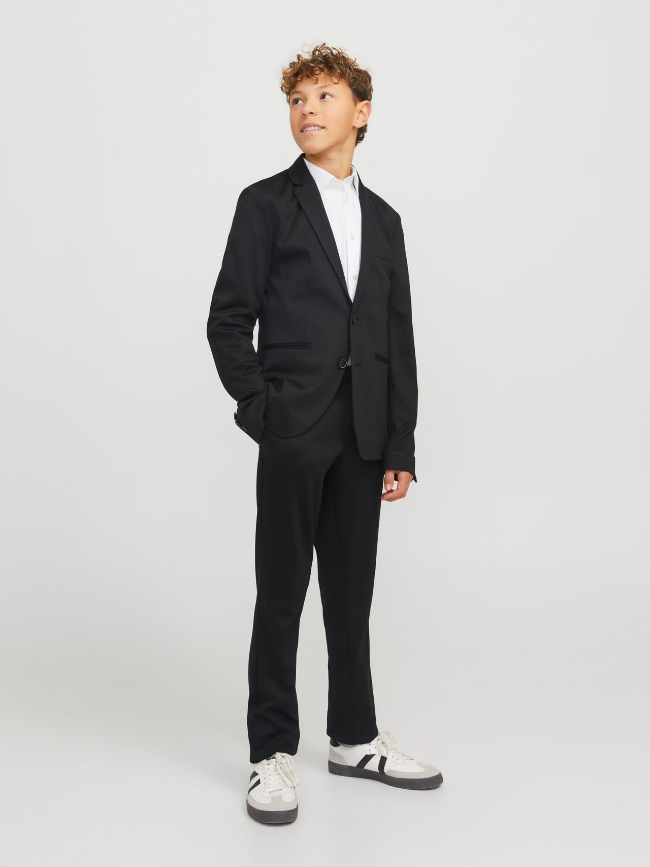 JACK&JONES JUNIOR Jjejaxon Jersey Suit Noos Jnr kombinezon chłopięcy, czarny, 170