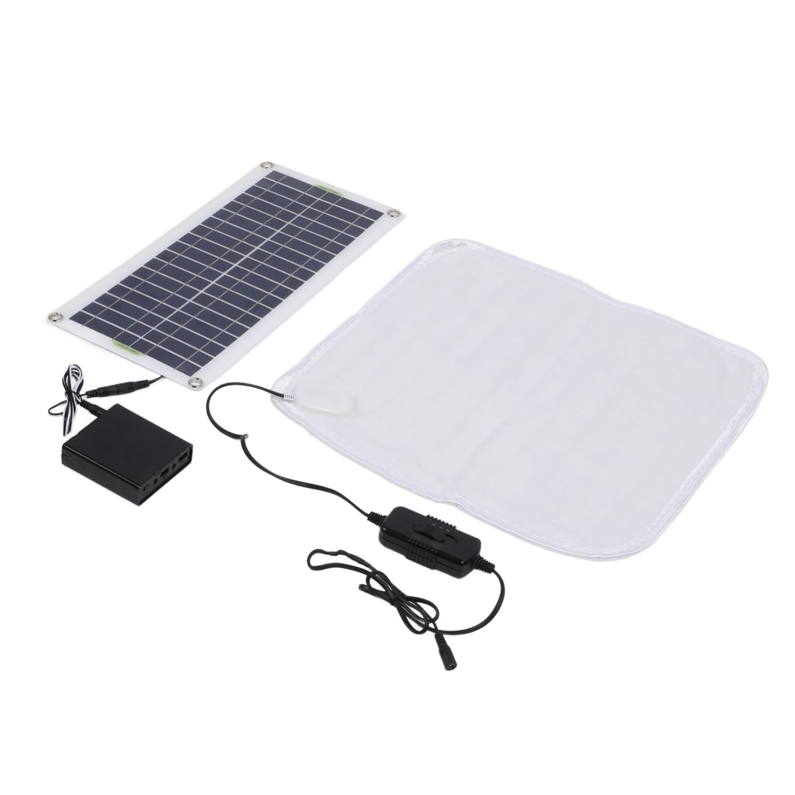Tappetino riscaldato per animali domestici solari efficienti per automobili Backpacking Power Storage Box Encompassed Soft Permanente ABS Building Outdoor Solar Pet Riscaldamento Pad