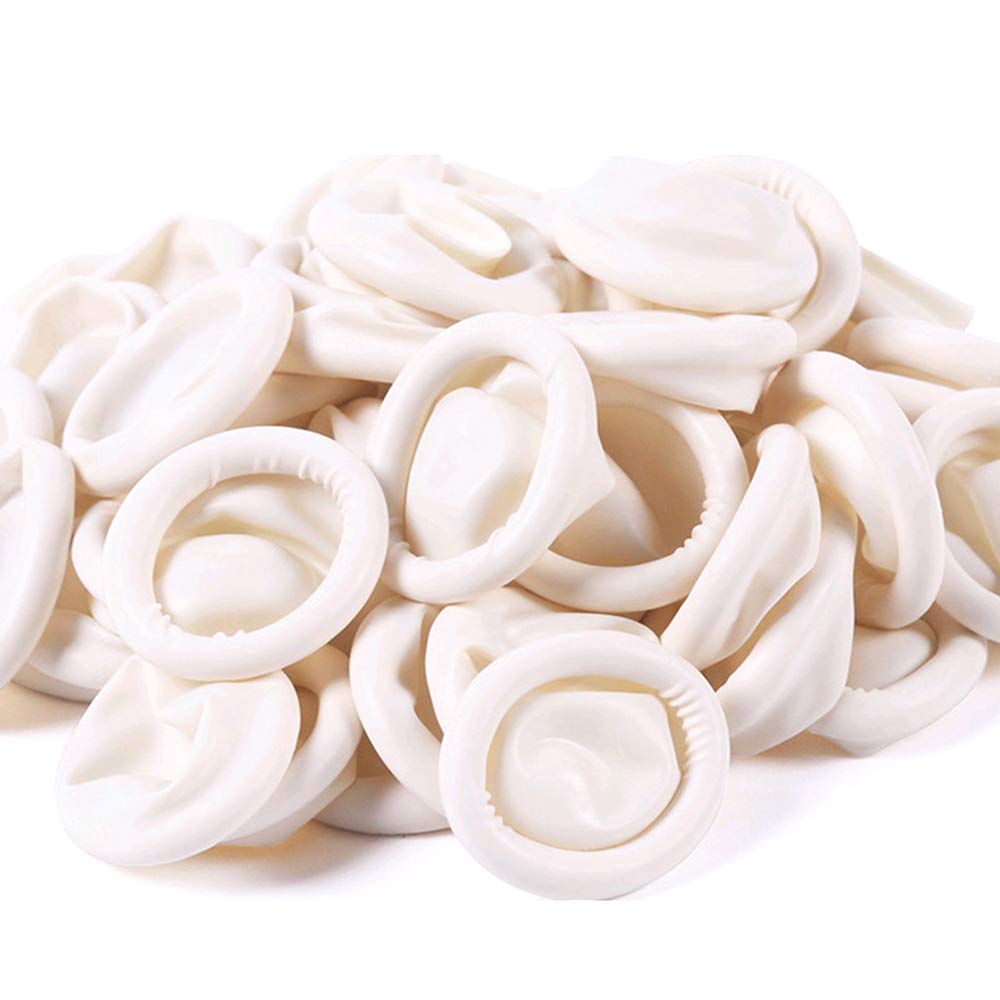 Limeo Latex Finger Cots Powder-Free Waterproof Finger Cots Finger Cot Latex Finger Cots Waterproof Finger Cots Latex Fingerlinge Fingerlings Latex Free Fingerlings Small (100 in Total)