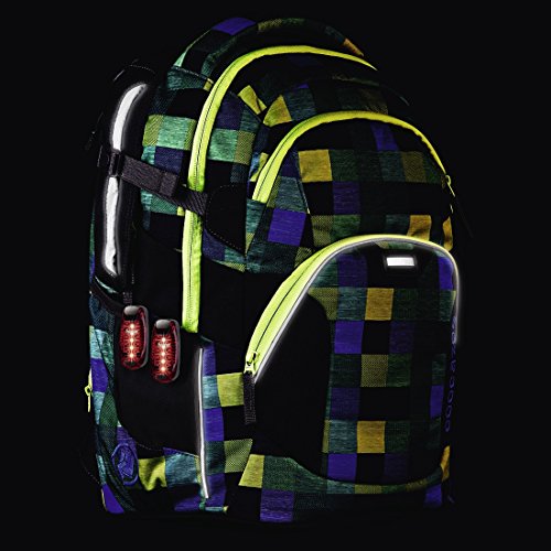 Hama LED-Sicherheitslicht 2er Set (Dauerlicht inkl. Batterie, Blinklicht ideal für Jogger, Schulkinder, Radfahrer) rot
