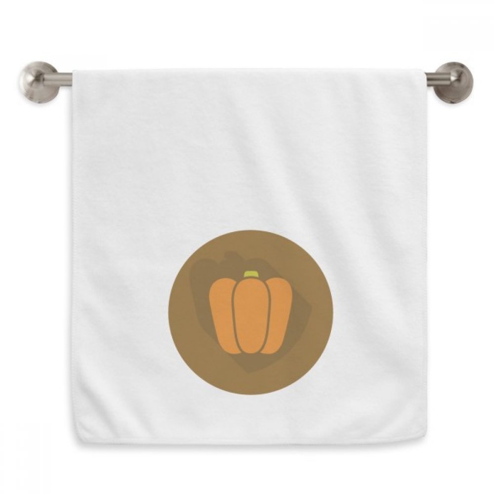 Serviette moelleuse blanche 13x29 pouces à motif Happy Day Thanksgiving