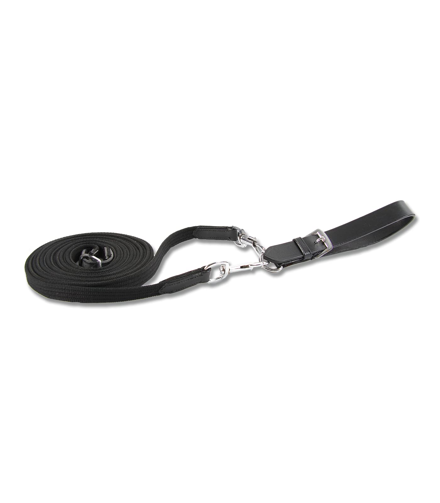 STAR WALDHAUSEN Gurtband- Schlaufzügel, mit Karabiner, schwarz