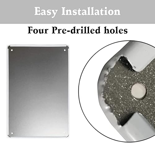 Miniatura 6 de Letreros divertidos de garaje para hombre, decoración de cueva para hombres, accesorios de bar para el hogar, letrero de advertencia al aire libre,