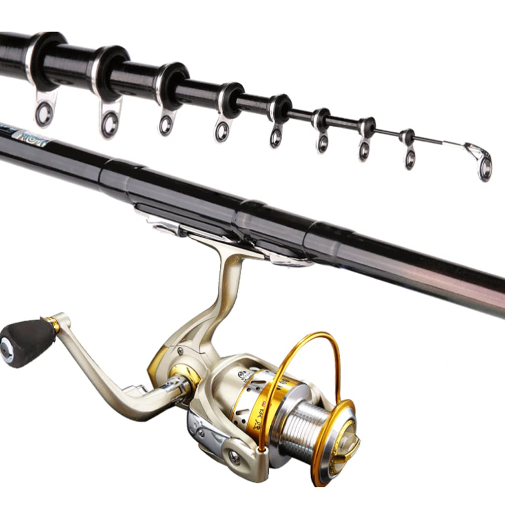 Amazon.co.jp: 釣り竿とリールのコンボ 6.88ft、7.87ft、8.85ft、9.84