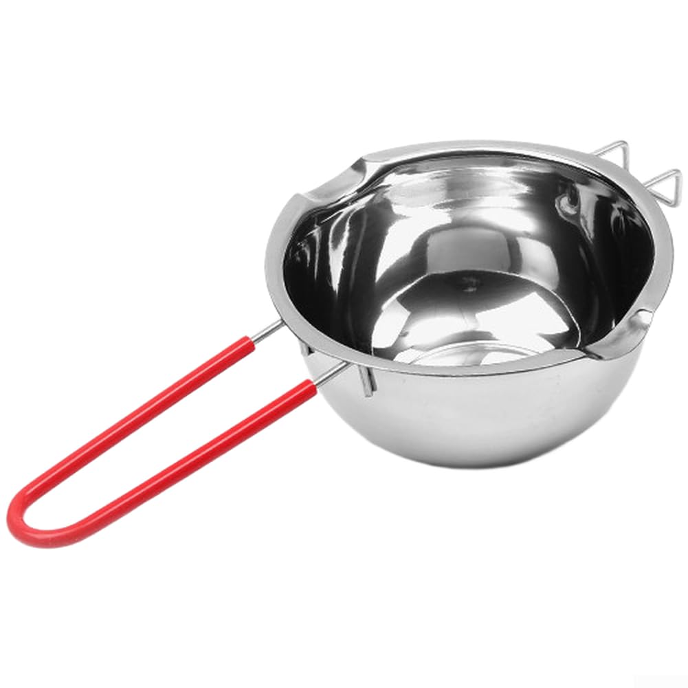 Cazo de acero 304 de 600 ml para fundir sin quemar la mantequilla ni el chocolate fundido