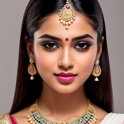 VAMA Fashions Black Border Outline Sketch Red Maroon Multicolour Kumkum Bindis Sticker Bindiya Spiral Bride Groom Dulhan Bindi Book for Women (Black Border Small Bindi Booklet) - Image 4