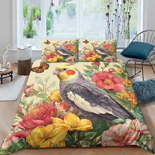 Housse de couette éléphant 260x220 parure de lit 3D microfibre douce