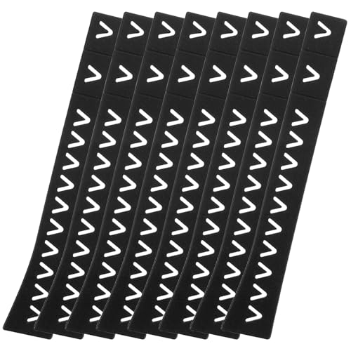 Amosfun 20 Piezas cubierta de la vaina del cuchillo protector de cuchillo de cocina de plástico Black