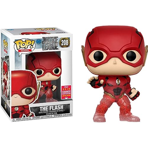 En Oferta Funko Pop! Dc Heroes #208 Justice League The Flash Running (2018 Summer Convention Exclusive)