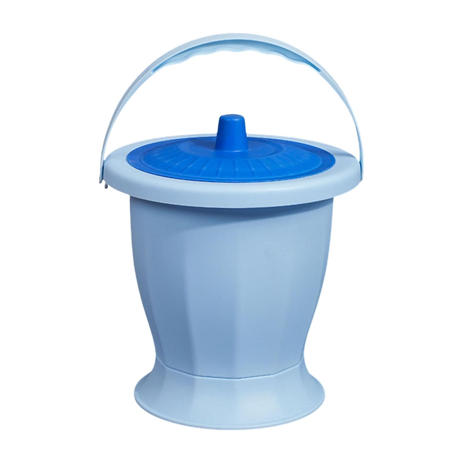 Vaso Da Notte, Sputacchiera, Padella con Coperchio, Padella, Vasino, Orinatoio a Bottiglia, Orinatoio, Vaso Da Notte per Camera Da Letto, Adulti, Anzi, Anello