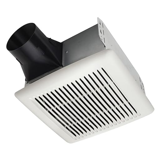 Broan-NuTone AE110 Invent Flex Energy Star Qualified Single-Speed Ventilation Fan, 110 CFM 1.0 Sones, White