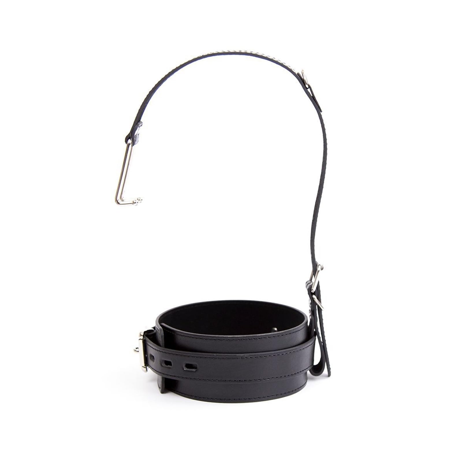 Mordaza De Anillo De Araña De Acero Inoxidable Para Bondage Bdsm,Arnés De Cuero Para La Cabeza Con Gancho Separador Para Nariz Y Boca,Juguetes Sexuales Para Parejas
