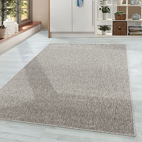 Homebyhome Alfombra Pila Corta Diseño Moteado Liso Sala De Estar Suave Rectangular, Color:Beige, Tamaño:80x150 Cm Homebyhome Alfombra Pila Corta Diseño Moteado Liso Sala De Estar Suave Rectangular, Color:Beige, Tamaño:80x150 Cm