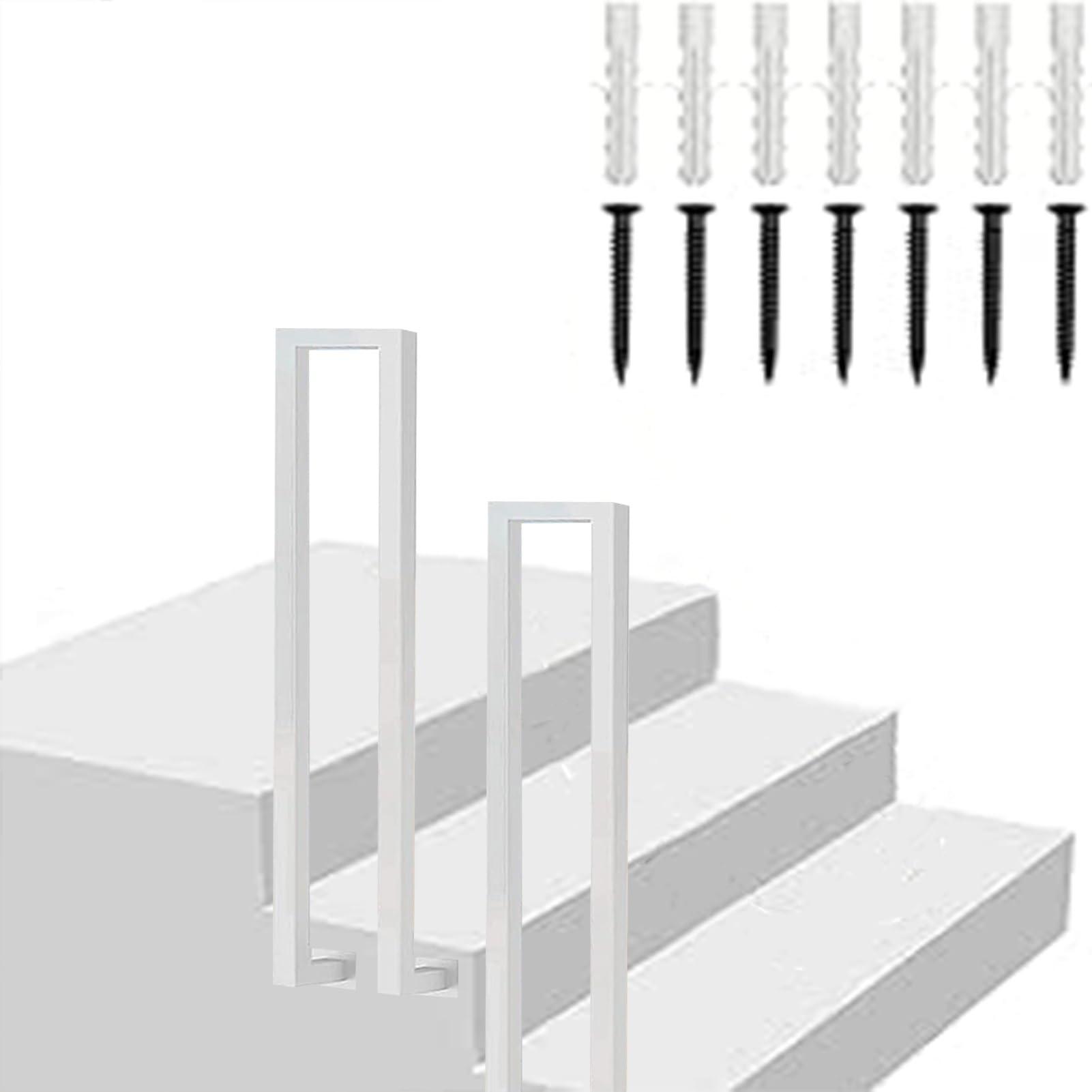 Escalier extérieur en fer forgé au design élégant et finitions haut de gamme