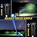 ZioeYiue Rechargeable Flashlights High Lumens, 7Mode Super Bright Flashlight Powerful, Adjustable Tactical Flash Light High Powered, LED Flashlights for Home Emergency Hunting Camping Essentials Gear