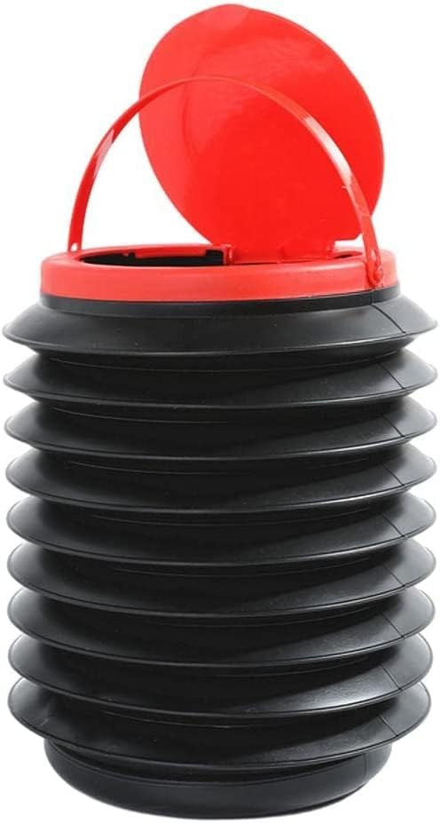 RUFD Car Trash Bin with Lid for Chevr-olet Astra/Aveo/Cavalier/Cobalt/Cruze/Epica/Evanda/Impala, Mini Car Rubbish Bin Collapsible Pop-up Water Proof Bag for Car Outdoor Camping Fishing