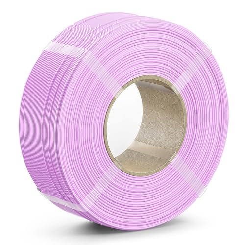 PETG Filament 1.75mm, 1kg(2.2lbs) SUNLU Refill 3D Printer Filament, 1.75mm Dimensional Accuracy +/- 0.02mm, Soft Purple F-petg-1kg-refill-soft Purple