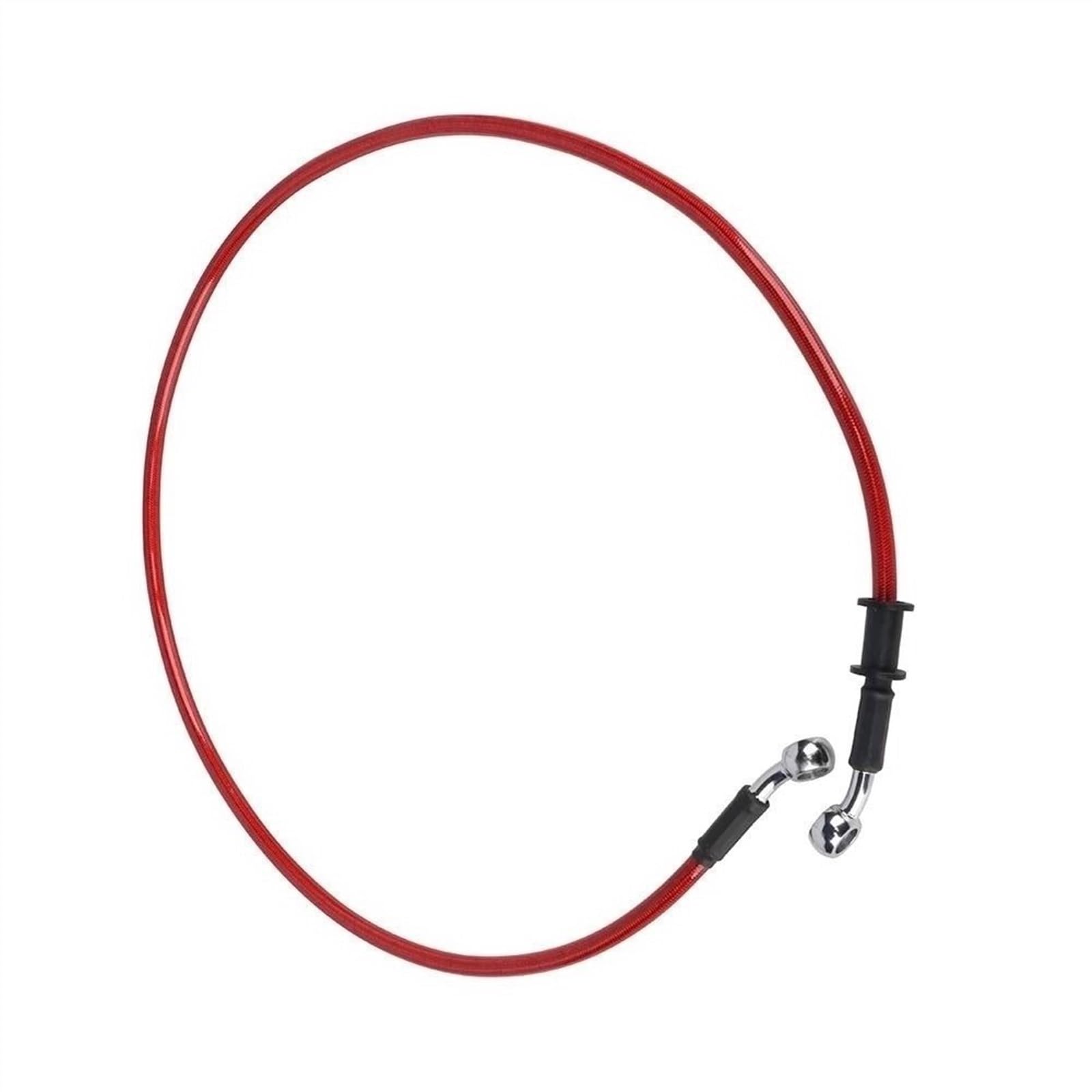 Ksxzw Black- Silver Motorbike Part Motorcycle Accessories Brake Clutch Oil Hoses 28° 1300 Mm